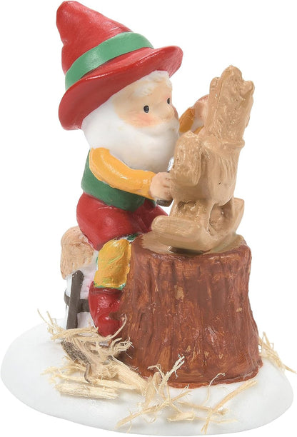 Department 56 Elf Ready for Paint Figurine - 1.85 Inch Multicolor North Pole Village Accessory