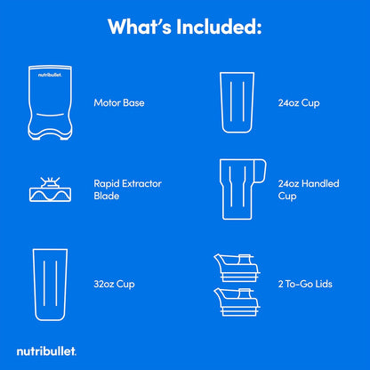 Nutribullet Ultra Personal Blender - 32 Oz Capacity in Stylish Satin Black Finish