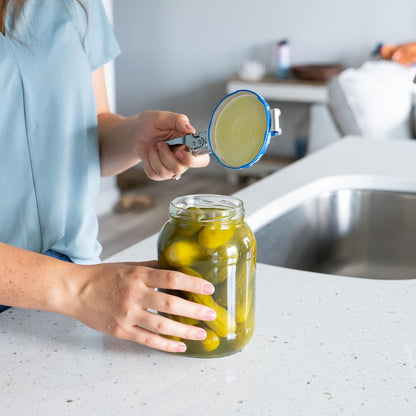 Oleex Jar Opener - Easy Grip Tool for Weak Hands | Keychain Bottle Cap Opener for Seniors & Kids