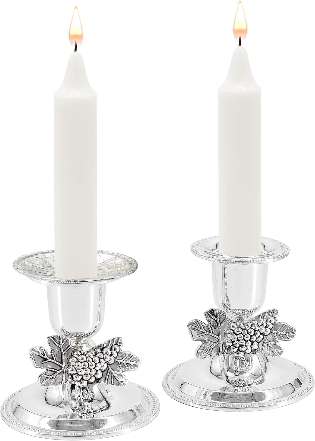 Dreidel Company Extra Heavy Disposable Candle Holders - 100 Pack Aluminum Foil Drip Cups