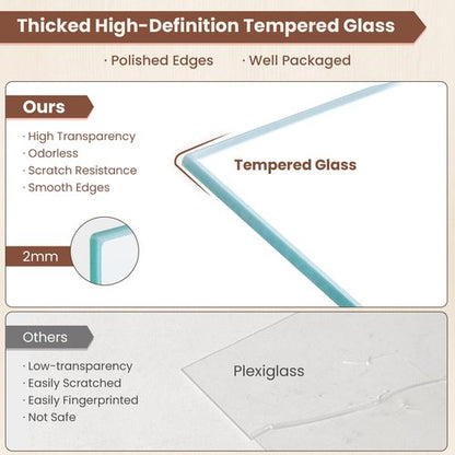 11x14 Picture Frame, Solid Walnut Wood 11"x14" Photo Frame, 11 x 14 Wood Frame for Wall, Tempered Glass, 11x14 Frame with Mat for 8x10,Rustic Walnut Frame 11 by 14, 3 Pack