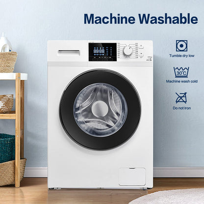 SOPAT Mattress Topper Full Size Extra Thick Mattress Pad 8-21" Deep Pocket Soft Down Alternative Fill Mattress Protector Pillow Top Mattress Cover (54x75 Inches, White)