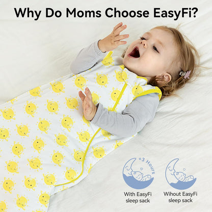 Rayon by Bamboo Toddler Sleep Sack - Supersoft 1.0 Tog Wearable Blanket | 24-36 Months, 2-Way Zipper