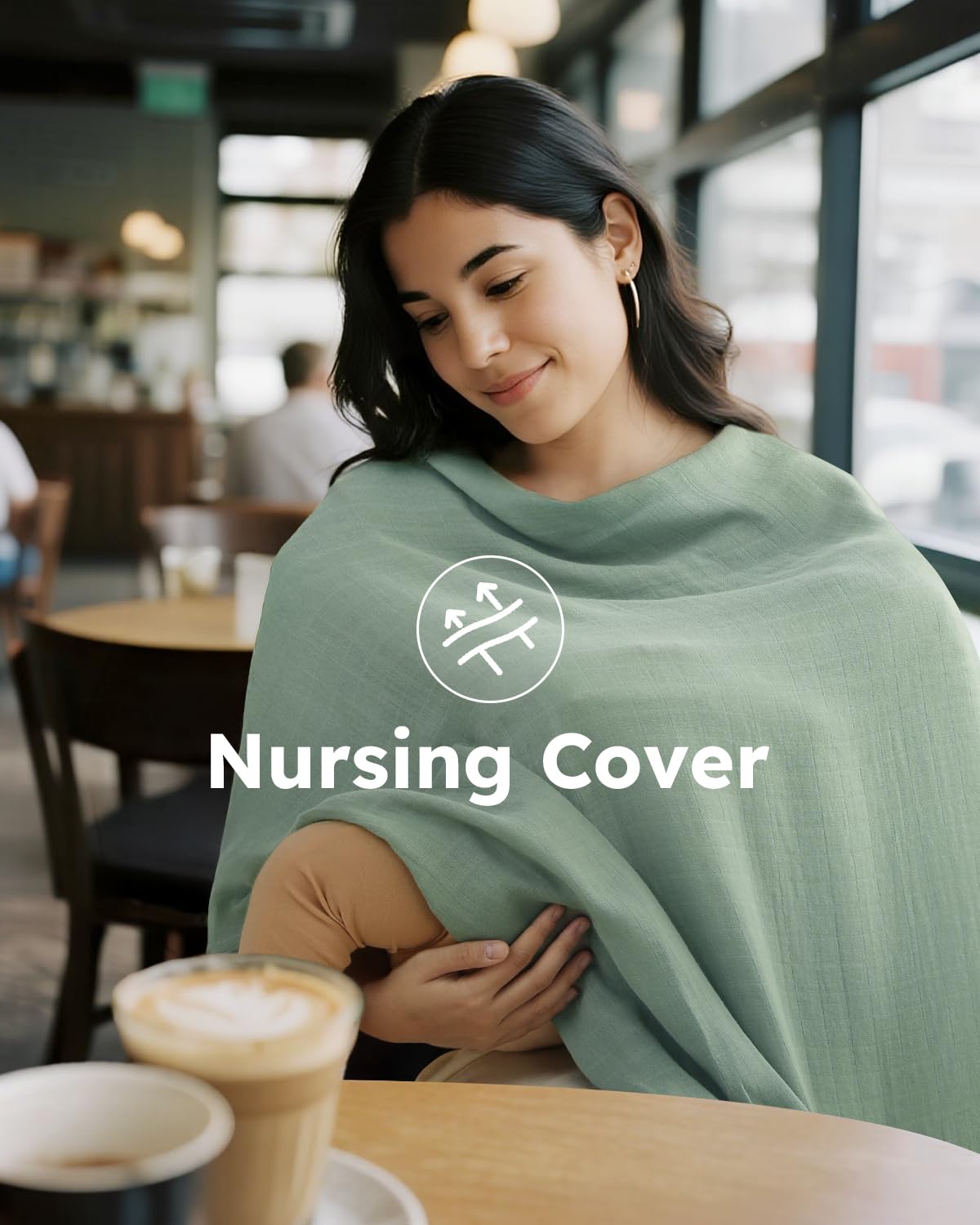 Yoofoss Muslin Swaddle Blankets, Organic Baby Blankets, 47 x 47 Inches Receiving Blanket for Baby Boys and Girls, Baby Essentials for Newborns Soft Breathable