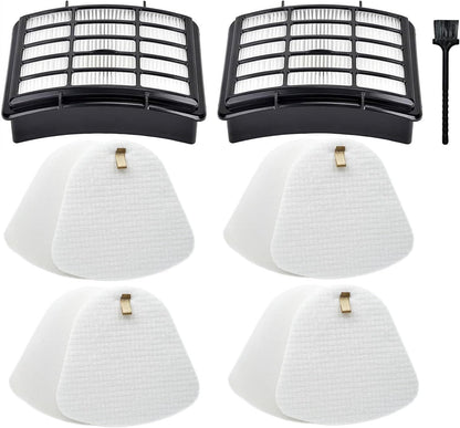 Shark Filter Replacement Parts - HEPA & Foam Filters for Navigator Lift-Away Vacuums | 2 HEPA + 4 Foam & Felt Filters