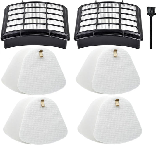 Shark Filter Replacement Parts - HEPA & Foam Filters for Navigator Lift-Away Vacuums | 2 HEPA + 4 Foam & Felt Filters