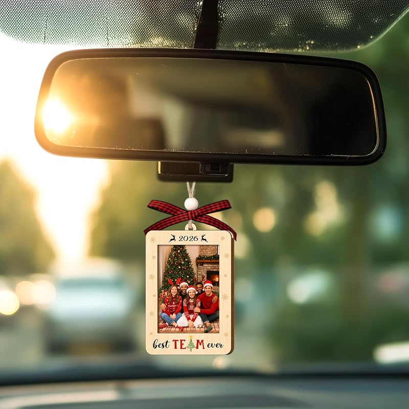 Best Team Ever Ornament – Team Gift for Employees, Wood Christmas Ornament (Variation: Best Team Ever)