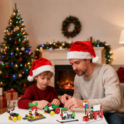 Skiennix Christmas Advent Calendar - 24-Day Countdown Building Blocks Set | 777 PCS Surprise Gifts for All Ages