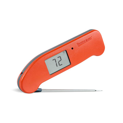 ThermoWorks Thermapen ONE Instant-Read Thermometer - Cayenne Pepper Red, No. 1 Recommended