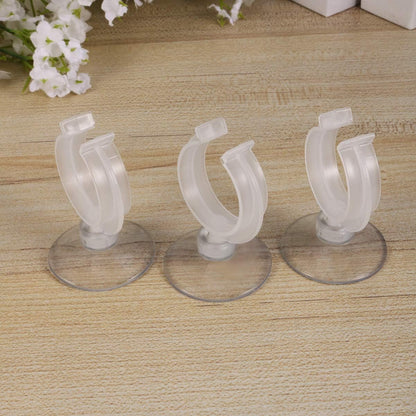 Skiennix 6-Pack Candle Holder Clamps - Suction Cups for Window Decor | Ideal for Holidays & Celebrations