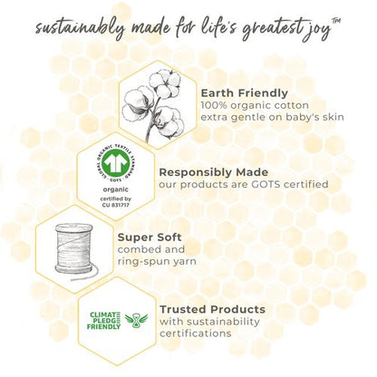 Burts Bees Baby Unisex Baby Mittens, 100% Organic Cotton, One Size 3-Pack Solid Color Infant Scratch Protection Mitts