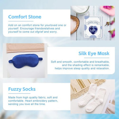 Condolences Gift For Loss, Sympathy Gift Baskets Bereavement Grief Gift Ideas for Loved One Father Mother Husband Sister Friend, Sorry For Your Loss Gifts, Grieving Self Care Package For Women Men