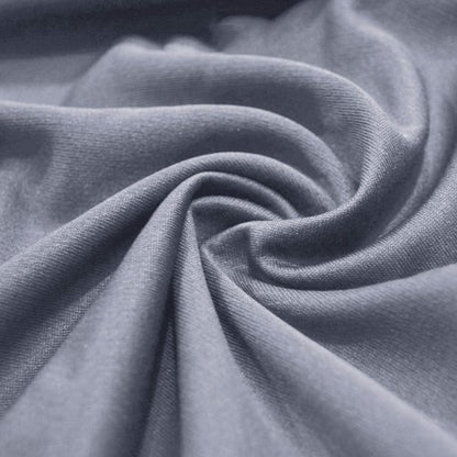 Biloban Crib Sheets - Fitted 2-Pack for Standard Crib Mattresses | Neutral Grey & Navy, 52” x 28”