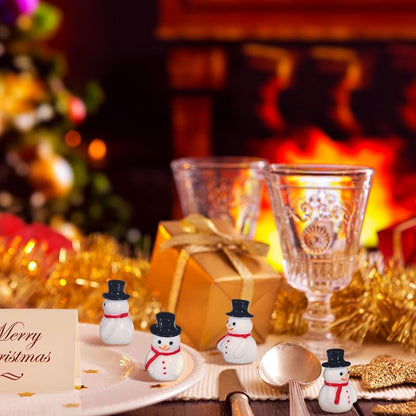 Liliful 150 Pcs Mini Snowman Christmas Figurines – Classic Style, Variation of THIS listing: 150+Classic
