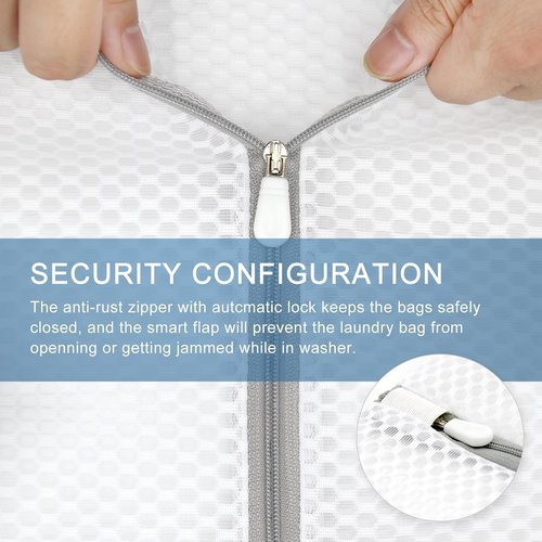 Honeycomb Mesh Laundry Bags - Durable Delicate Washing Machine Bags | XXS Trial Size (1PC)