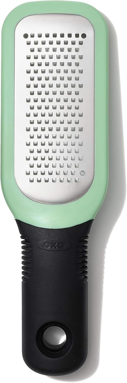 OXO Good Grips Ginger & Garlic Grater - Etched Design for Effortless Grating | Durable Kitchen Tool