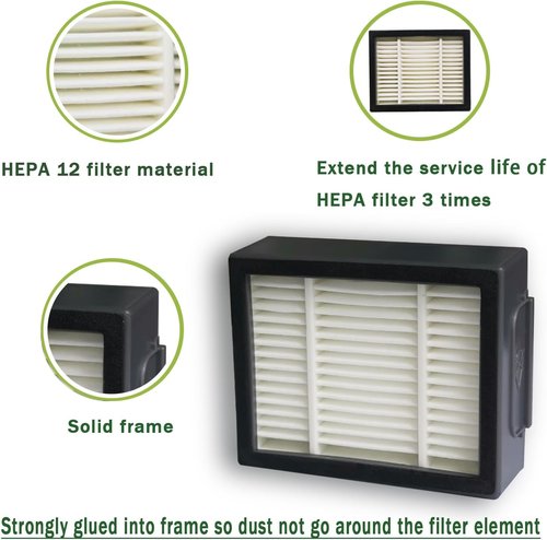 iRobot 6 Pack HEPA Vacuum Filters - Compatible with Roomba i, j & e Series | High-Efficiency Replacement Parts