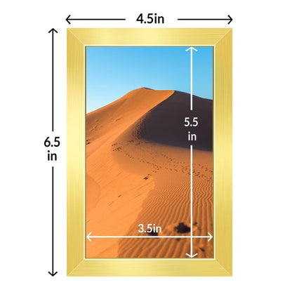 LaVie Home 4x6 Picture Frame Gold Set of 10, Display 4 x 6 Picture, Photo Frame Collage for Wall Gallery or Table Deco, Hanging or Tabletop Display