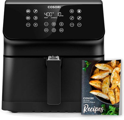 COSORI 12-in-1 Air Fryer - 5.8QT Capacity, Fast Cooking with AdaptIQ Tech | Includes 100+ Recipes