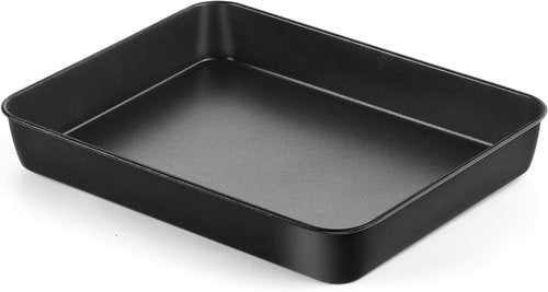 LIANYU Non-Stick Baking Cake Pan - 12⅓ x 9¾ x 2 Inch Stainless Steel Bakeware for Healthy Cooking