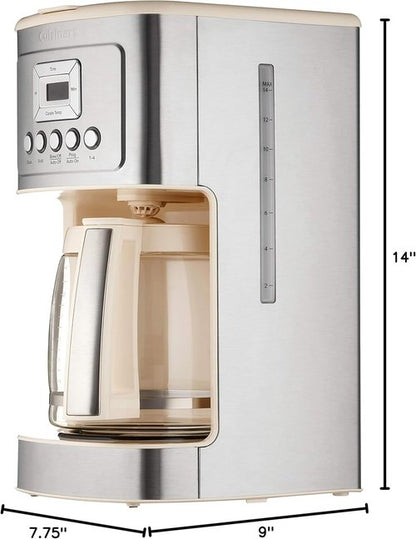 Cuisinart Coffee Maker - 14-Cup Fully Automatic with Brew Strength Control & 1-4 Cup Setting | Stainless Steel DCC-3200CRM