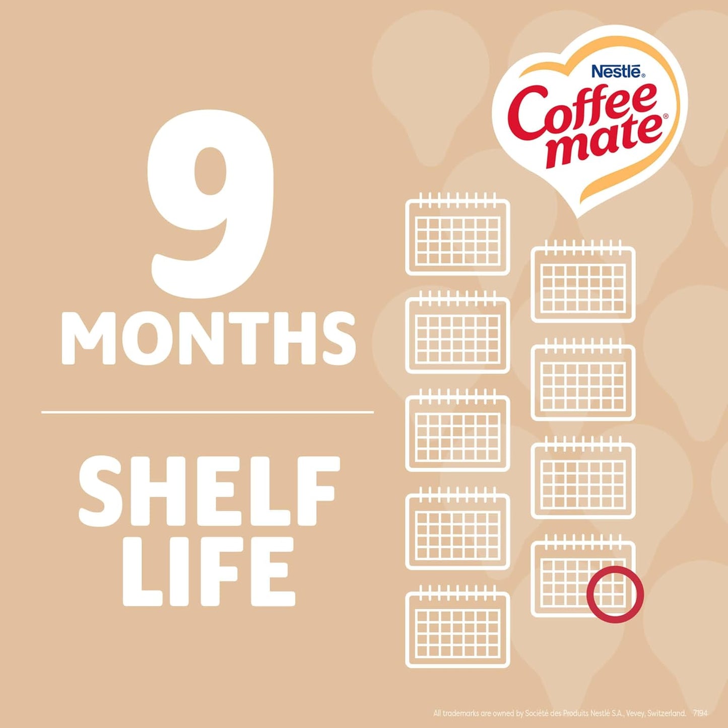 Nestle Coffee Mate Coffee Creamer - Original Liquid Creamer Singles | Non-Dairy, No Refrigeration, 0.375 fl oz (360 Tubs)