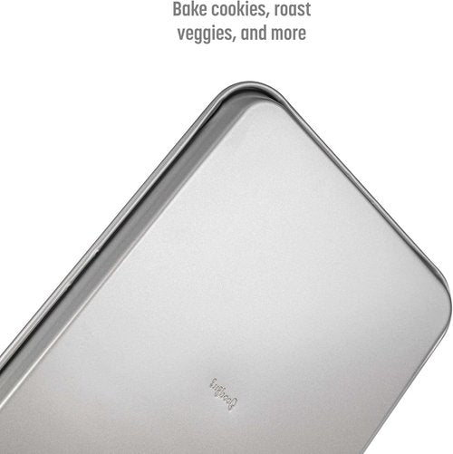 Goodful Nonstick Cookie Baking Sheet Set - Heavy Duty Carbon Steel | Quick Release Coating, 2-Pack (17"x12" & 15"x10")