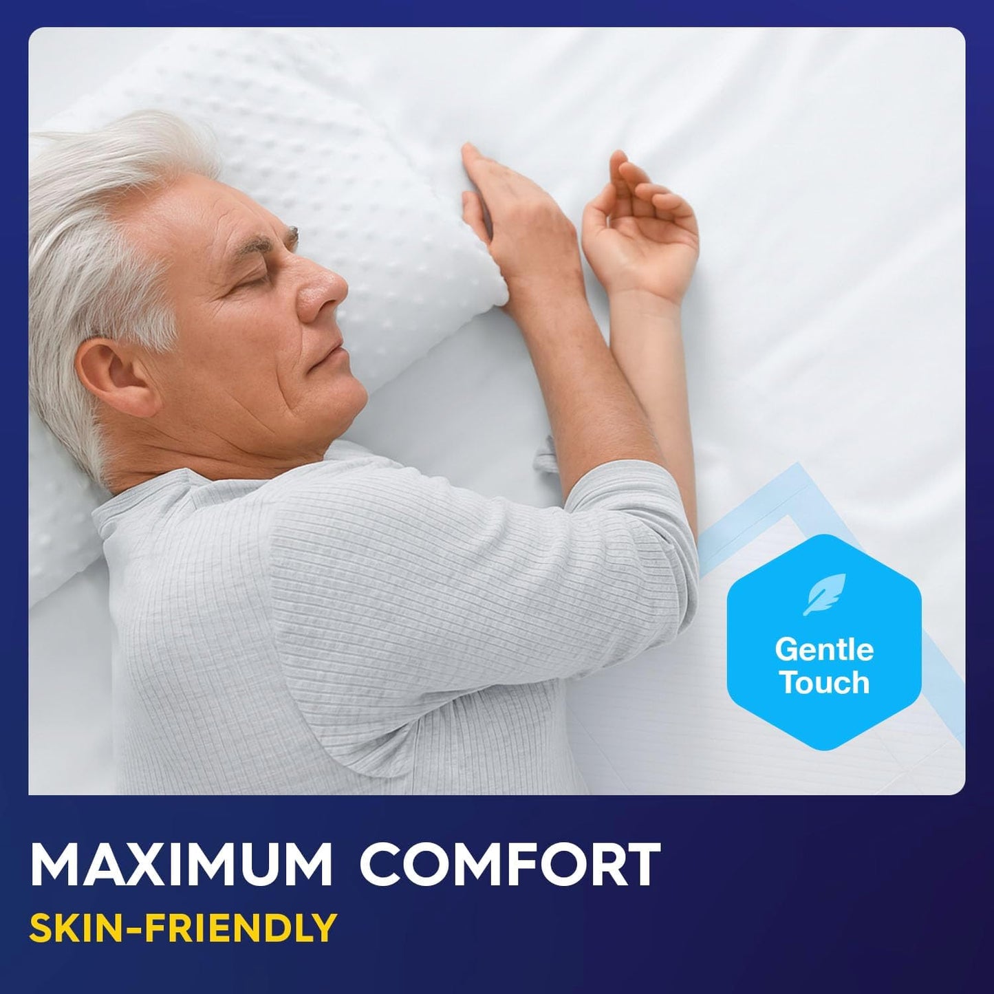 PULP Incontinence Underpads - Super Absorbent Disposable Bed Pads | 36" x 36" | XXXL Size for Adults, Children & Babies | FSA & HSA Eligible