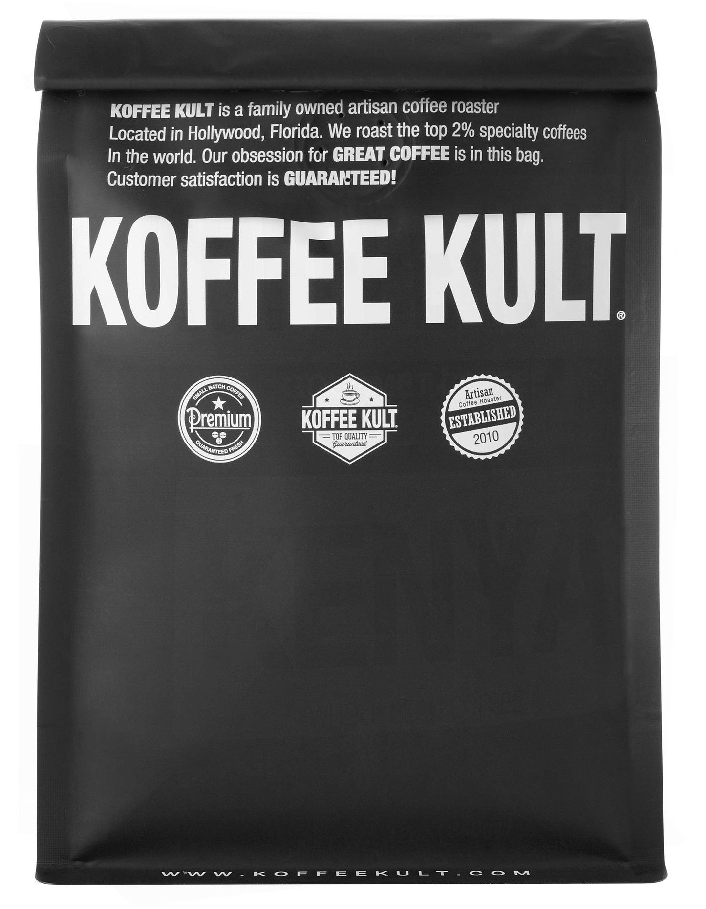 Koffee Kult Colombian Medium Roast Coffee Beans 100% Single Origin Colombia Arabica Whole Bean (Whole Bean, 12oz)