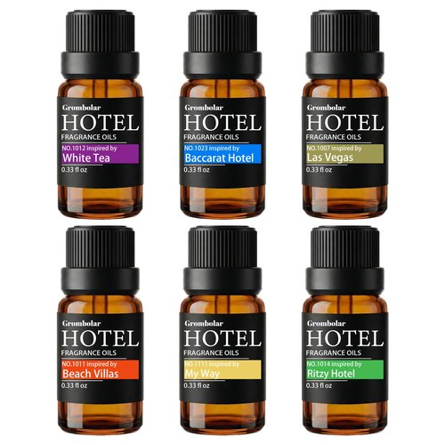 Essential Oils Set-Hotel Collection Diffuser Oil Gift Set,Premium Essential Oil for Diffusers, Home Care, Fragrance, Humidifiers