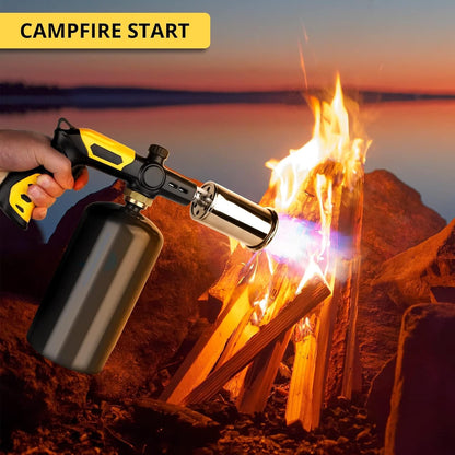 TBTEEK Cooking Torch - Powerful Culinary Grilling Torch for Searing Meat & BBQ | Propane Torch (Tank Not Included)