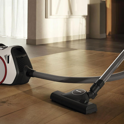 Miele Boost CX1 Bagless Canister Vacuum Cleaner - Compact Design in Lotus White