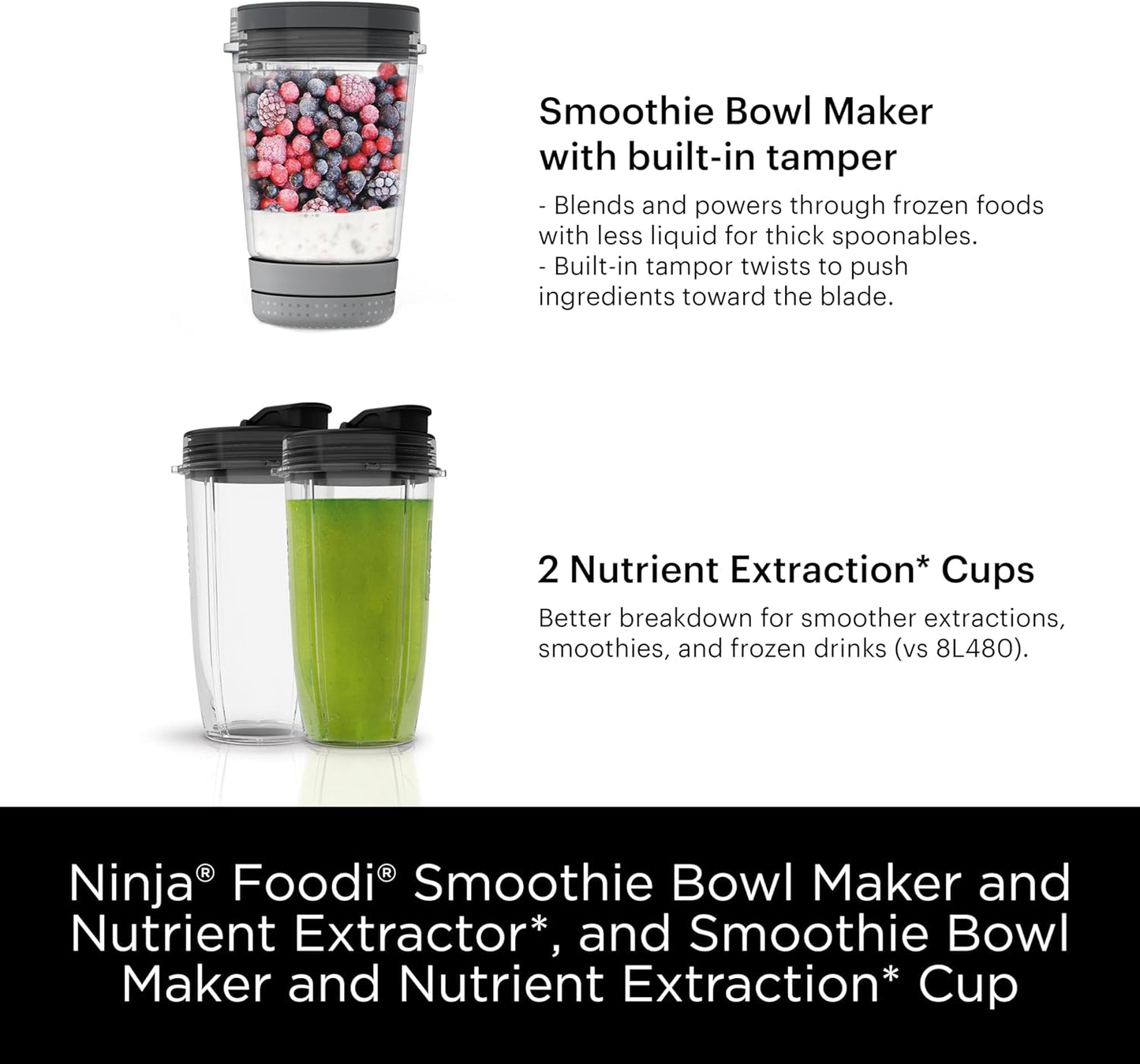 Ninja Blenders | Premium Smoothie Blender & Mixer - 1200W Motor for Sauces & Frozen Drinks | SS101 Foodi