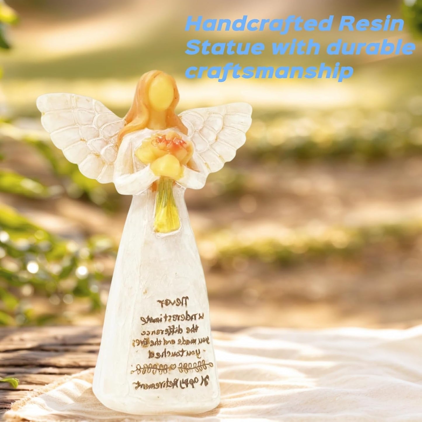 Regine Switzerland Angel Figurines - Thoughtful Retirement Gifts for Women | Perfect Christian Birthday Decor