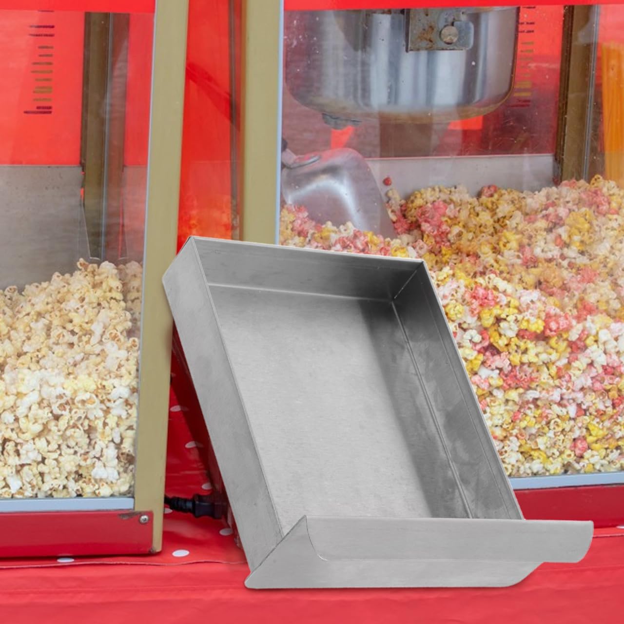 Skiennix Replacement Oil Tray - Stainless Steel Holder for Easy Maintenance | Compatible with Popcorn Machines