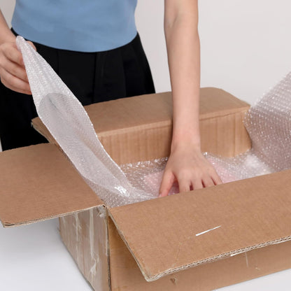 Wanguagua Bubble Packing Wrap - 2 Pack 12 Inch x 72 Ft | Perfect for Moving & Shipping Cushioning