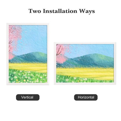 ARTWIND 20x30 Poster Frame 2 Pack, White Solid Wood Photo Picture Frame for Horizontal or Vertical Wall Mounting, Hanging Hardware Included