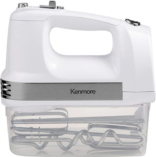 Kenmore 89109 Hand Mixer - 5-Speed Versatility in Elegant White Finish
