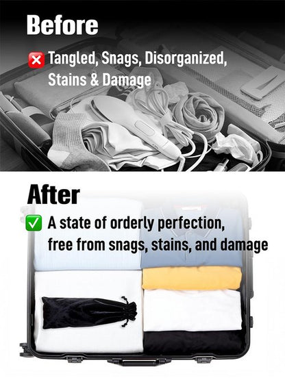 DDOTLUNA Portable Steamer Bag for NORI Press Iron Steamer and Garment Steamers a Travel Case Organizer with Hanging Strap and Compact Carry Bag for Travel Storage（Only Bag）