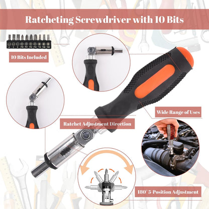 Tool Advent Calendar - 24-Day Mechanics Tools Set for Men | Perfect Christmas Gift for Automotive Enthusiasts