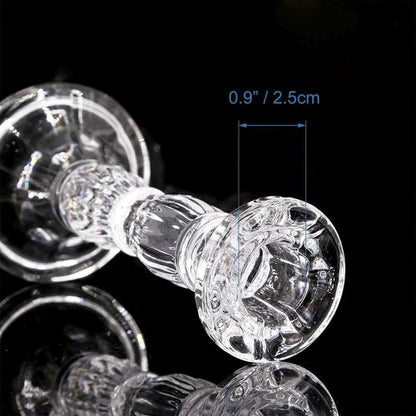 Clear Crystal Candle Stick Holders by [Brand Name] - 3 Pack for Taper Candles | Perfect for Weddings & Parties