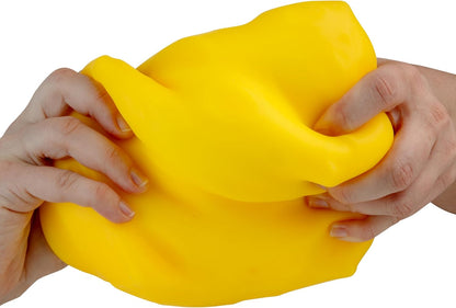 ORB Easy Sqweezy Super Cheesy - Giant Soft Cheese Stress Relief Toy | Fun, Squishy, Slow Rising Fidget for All Ages