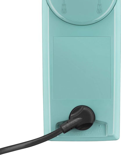 KitchenAid 5 Ultra Power Hand Mixer - Aqua Sky Color, High Speed Performance