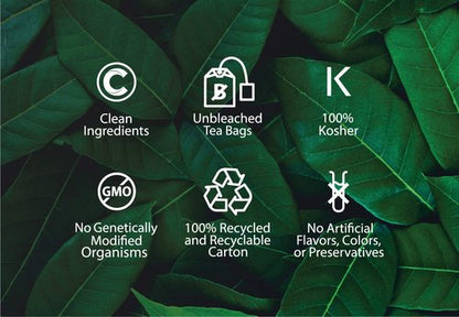 Buddha Teas Organic Wormwood Tea - OU Kosher, USDA Organic, 18 Bleach-Free Bags