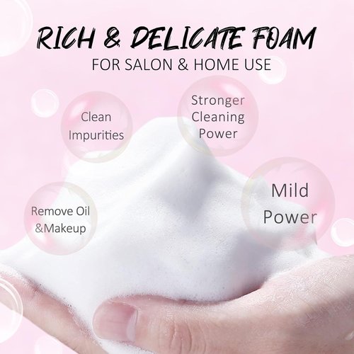 EMEDA Lash Shampoo Kit - Oil-Free Cleanser & Rechargeable Fan Dryer for Extensions & Natural Lashes - 2.02 fl oz