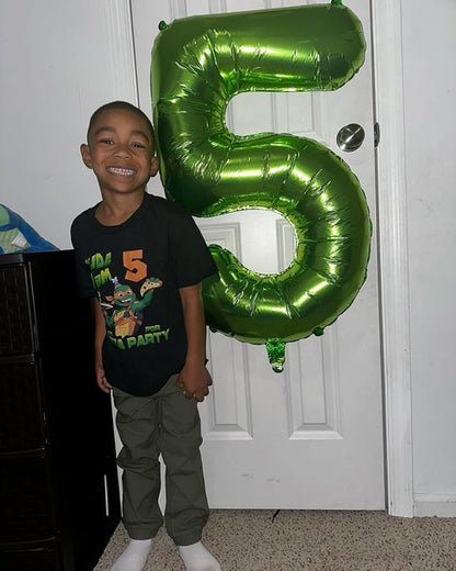 Green Number 50 Balloon - 40 Inch 50th Birthday Decorations for Men & Women | St. Patrick's Day Party Supplies
