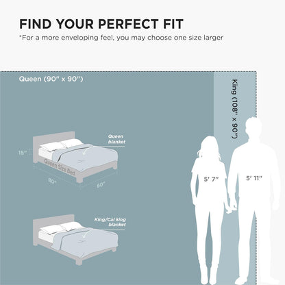 Bedsure GentleSoft Fleece Blanket - Queen Size Teal Plush Microfiber, Soft & Cozy 90x90 Inches