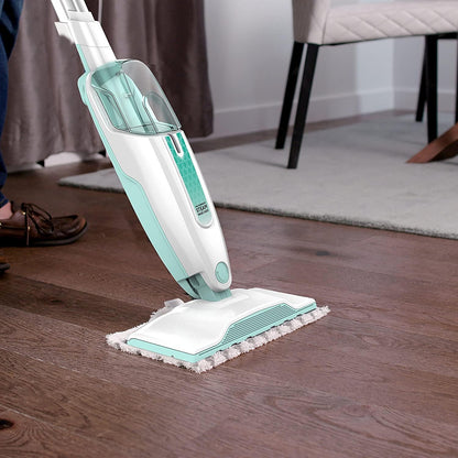 Shark Steam Mop S1000WM - Powerful Hard Floor Cleaner with XL Water Tank & 18-Foot Cord | Renewed