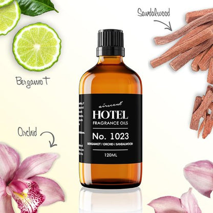 AirScent Hotel Diffuser Oil No. 1023 - Love Affair Fragrance for Ultrasonic Diffusers | 10 mL Glass Bottle with Dropper
