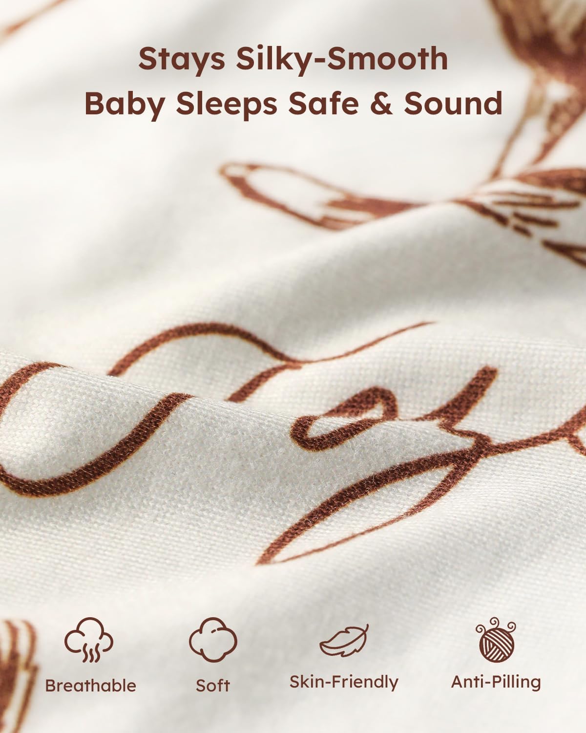 Yoofoss Baby Pack and Play Sheets - Ultra Soft 2-Pack Fitted Mini Crib Sheets, 38x26, Neutral for Graco